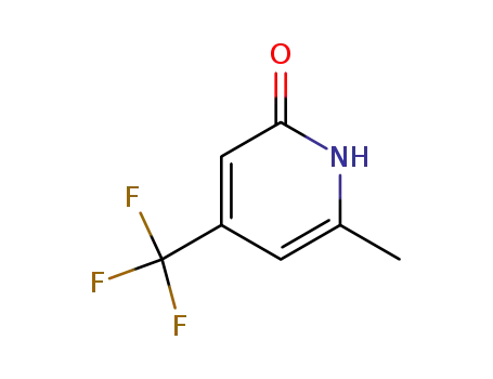 Molecular Structure of 22123-19-9 (6-METHYL-4-(TRIFLUOROMETHYL)-2(1H)-PYRIDONE)