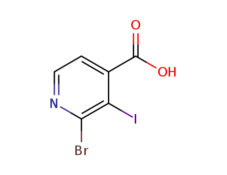 2-Bromo-3-iodoisonicotinic acid