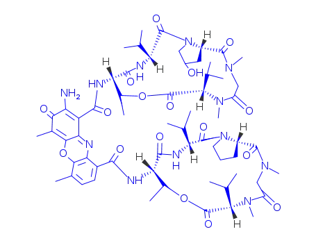 Molecular Structure of 18865-46-8 (ACTINOMYCIN I FROM STREPTOMYCESANTIBIOTI CUS)