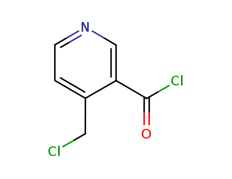 3-PYRIDINECARBONYL CHLORIDE,4-(CHLOROMETHYL)-