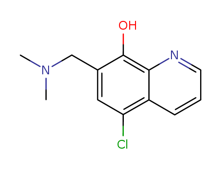 8-Quinolinol,5-chloro-7-[(dimethylamino)methyl]-