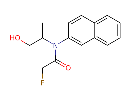 10016-15-6,2-fluoro-N-(1-hydroxypropan-2-yl)-N-(naphthalen-2-yl)acetamide,Acetamide,2-fluoro-N-(2-hydroxy-1-methylethyl)-N-2-naphthyl- (7CI,8CI)