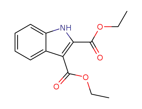 Molecular Structure of 128942-88-1 (diethyl-4-1H-indole-2，3-dicarboxylate)