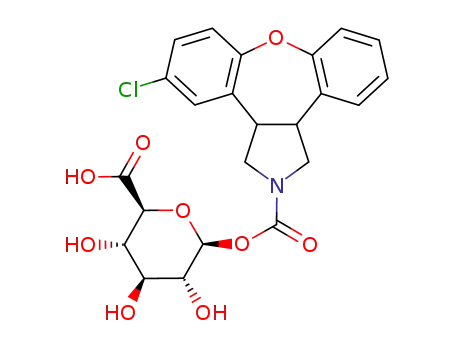 Molecular Structure of 128923-28-4 (Org 5222 glucuronide)