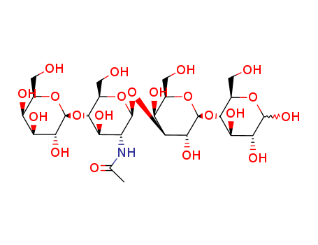 D-Glucose, O-b-D-galactopyranosyl-(1?4)-O-2-(acetylamino)-2-deoxy-b-D-glucopyranosyl-(1?3)-O-b-D-galactopyranosyl-(1?4)-