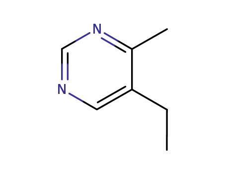 Molecular Structure of 100868-34-6 (Pyrimidine, 5-ethyl-4-methyl- (6CI))