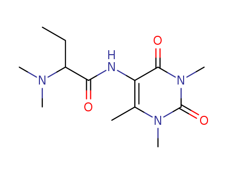 Butanamide,2-(dimethylamino)-N-(1,2,3,4-tetrahydro-1,3,6-trimethyl-2,4-dioxo-5-pyrimidinyl)-