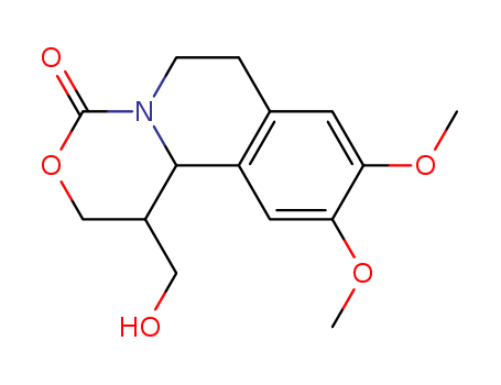 2H,4H-[1,3]OXAZINO[4,3-A]ISOQUINOLIN-4-ONE,1,6,7,11B-TETRAHYDRO-1-(HYDROXYMETHYL)-9,10-DIMETHOXY-