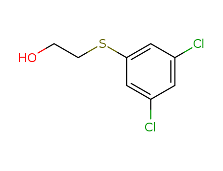 3,5-Dichloropenylthioethanol manufacture