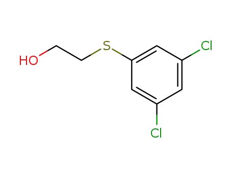 Molecular Structure of 101079-86-1 (3,5-DICHLOROPHENYL THIOETHANOL)