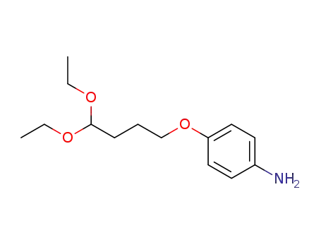 Molecular Structure of 100967-19-9 (3-[(4-aminophenoxy)methyl]-3-ethyl-2,2-dihydroxypentanal)