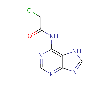 2-Chloro-N-(1H-purin-6-yl)acetamide