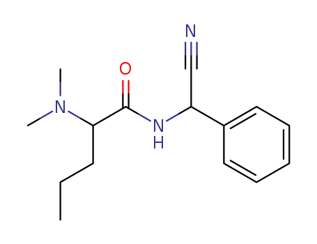 100951-58-4,N-[cyano(phenyl)methyl]-N~2~,N~2~-dimethylnorvalinamide,Valeramide,N-a-cyanobenzyl-2-dimethylamino-(6CI)