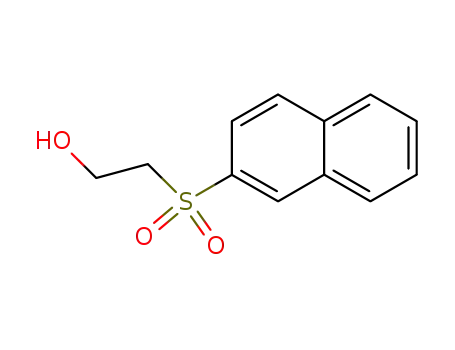Molecular Structure of 100519-04-8 (2-(2-naphthylsulfonyl)ethanol)