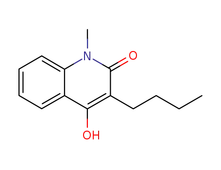 Molecular Structure of 100717-76-8 (3-butyl-2-hydroxy-1-methylquinolin-4(1H)-one)