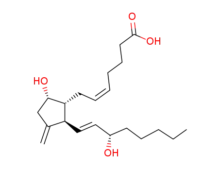 Molecular Structure of 100648-29-1 (11-DEOXY-11-METHYLENE PROSTAGLANDIN D2)