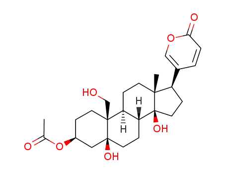 Molecular Structure of 100991-83-1 (Hellebrigeninmonoacetat [German])
