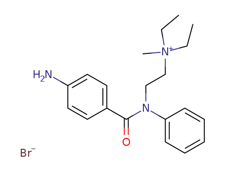 Molecular Structure of 100773-63-5 ((2-(p-Amino-N-phenylbenzamido)ethyl)diethylmethylammonium bromide)