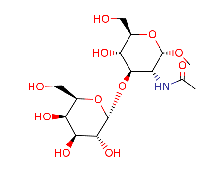 Methyl 2-Acetamido-2-Deoxy-3-O-(b-D-Galactopyranosyl)-a-D-Galactopyranoside