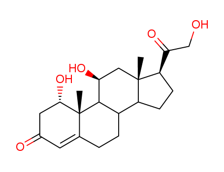 Pregn-4-ene-3,20-dione,1,11,21-trihydroxy-, (1a,11b)-
