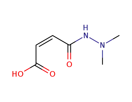 Molecular Structure of 10191-43-2 ((2Z)-4-(2,2-dimethylhydrazino)-4-oxobut-2-enoic acid)