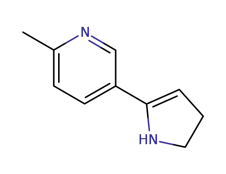 Molecular Structure of 77629-49-3 (6-Methyl Myosmine)