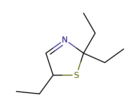 Molecular Structure of 101498-00-4 (2,2,5-triethyl-2,5-dihydro-1,3-thiazole)