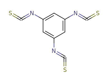 Molecular Structure of 101670-67-1 (1,3,5-triisothiocyanatobenzene)