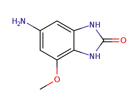 2-Benzimidazolol,6-amino-4-methoxy-(6CI)
