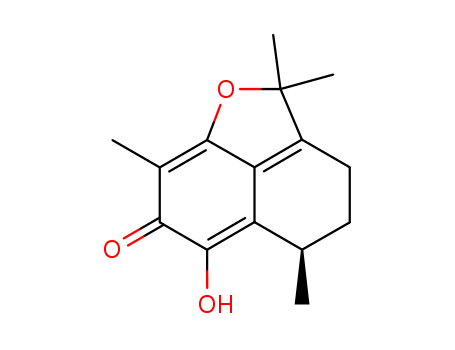 2H-Naphtho[1,8-bc]furan-7(3H)-one,4,5-dihydro-6-hydroxy-2,2,5,8-tetramethyl-, (5R)-