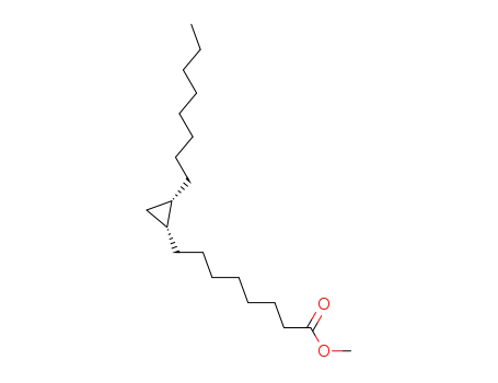 Molecular Structure of 3971-54-8 (METHYL CIS-9,10-METHYLENEOCTADECANOATE)