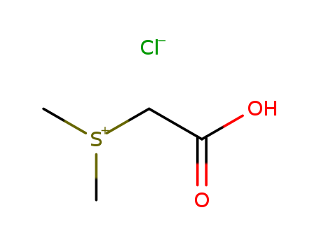 10132-50-0,(carboxymethyl)(dimethyl)sulfonium chloride,(Carboxymethyl)dimethylsulfoniumchloride (6CI); Sulfonium, (carboxymethyl)dimethyl-, chloride (7CI,8CI,9CI);Dimethylthetin chloride