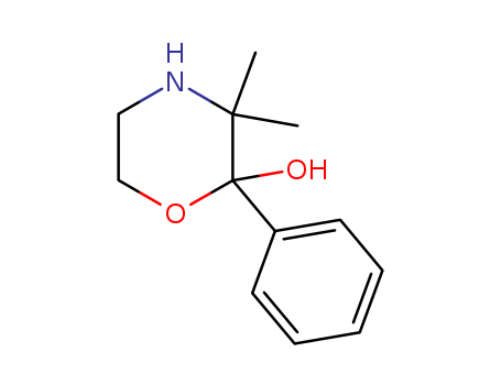 2-Morpholinol,3,3-dimethyl-2-phenyl- cas  1015-11-8