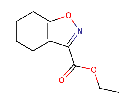 Molecular Structure of 1013-14-5 (4,5,6,7-Hexahydro-benzo[d]isoxazole-3-carboxylicacidethylester)
