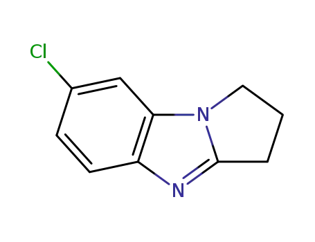 Molecular Structure of 10252-96-7 (1H-Pyrrolo[1,2-a]benzimidazole,7-chloro-2,3-dihydro-(7CI,8CI,9CI))