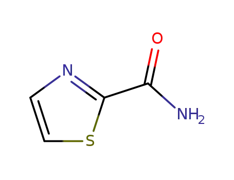 Molecular Structure of 16733-85-0 (1,3-Thiazole-2-carboxamide)
