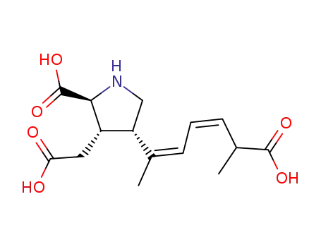 Molecular Structure of 14277-97-5 (DOMOIC ACID)