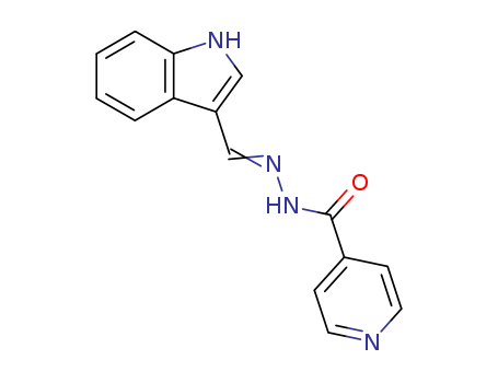 4-Pyridinecarboxylicacid, 2-(1H-indol-3-ylmethylene)hydrazide cas  10245-44-0