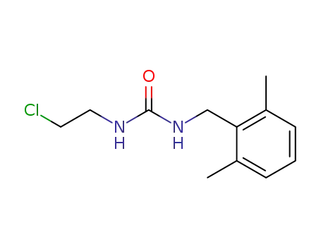 Molecular Structure of 100248-74-6 (1-(2-chloroethyl)-3-(2,6-dimethylbenzyl)urea)