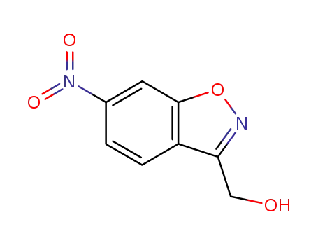 Molecular Structure of 102741-52-6 (1,2-Benzisoxazole-3-methanol, 6-nitro-)