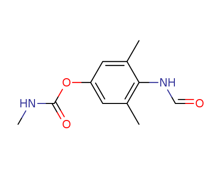 (4-formamido-3,5-dimethylphenyl) N-methylcarbamate