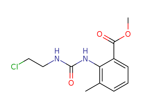 64624-42-6,methyl 2-{[(2-chloroethyl)carbamoyl]amino}-3-methylbenzoate,NSC 162248