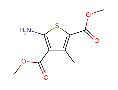 2,4-Thiophenedicarboxylicacid, 5-amino-3-methyl-, 2,4-dimethyl ester