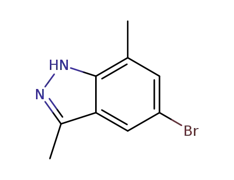 5-bromo-3,7-dimethyl-1H-indazole