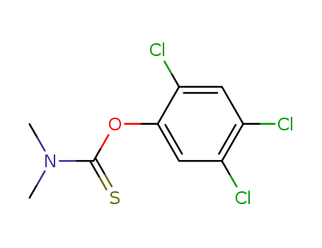 10345-47-8,O-(2,4,5-trichlorophenyl) dimethylcarbamothioate,Carbamicacid, dimethylthio-, O-(2,4,5-trichlorophenyl) ester (6CI,7CI,8CI); Phenol, 2,4,5-trichloro-,dimethylthiocarbamate (8CI); NSC 171481