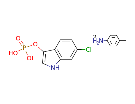 6-Chloro-3-indolyl phosphate p-toluidine salt                                                                                                                                                           