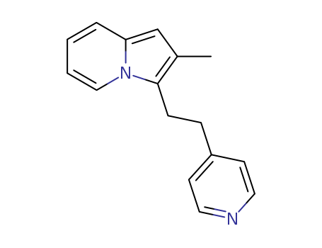2-METHYL-3-(2-(PYRIDIN-4-YL)-ETHYL)-INDOLIZINE