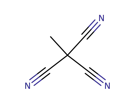 Molecular Structure of 10359-20-3 (ethane-1,1,1-tricarbonitrile)