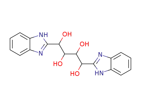 Molecular Structure of 10300-57-9 (1,4-bis(1H-benzimidazol-2-yl)butane-1,2,3,4-tetrol)