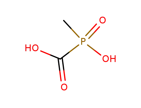 Molecular Structure of 103140-31-4 ((hydroxy-methyl-phosphoryl)formic acid)